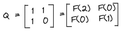 Fibonacci Q-Matrix